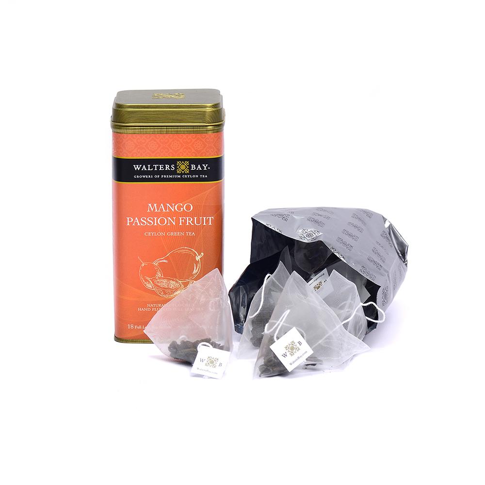 Cold Brew Passionfruit, Mango & Peach Pyramid Teabags