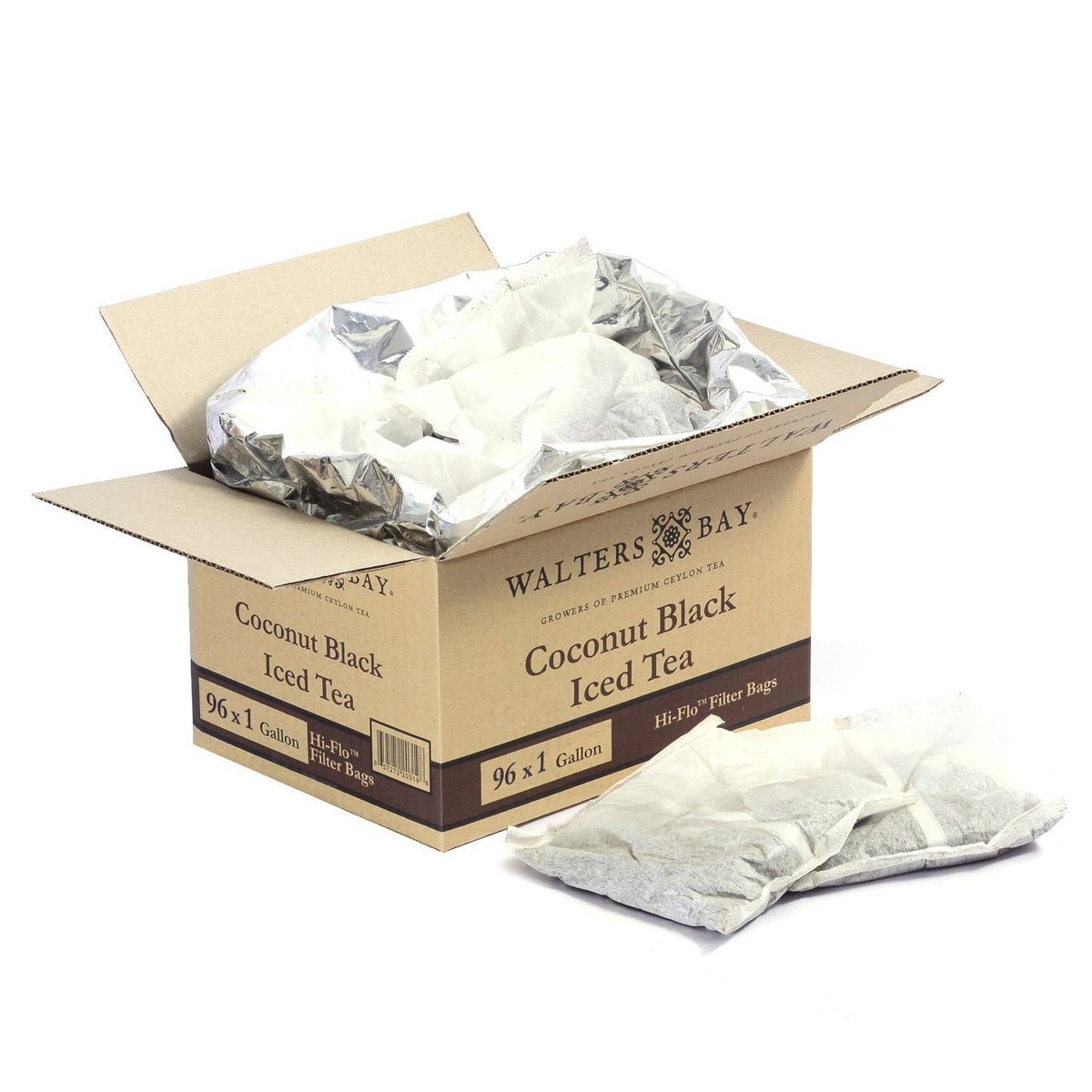 Coconut Black Iced Tea 96 x 1 Gallon – Walters Bay